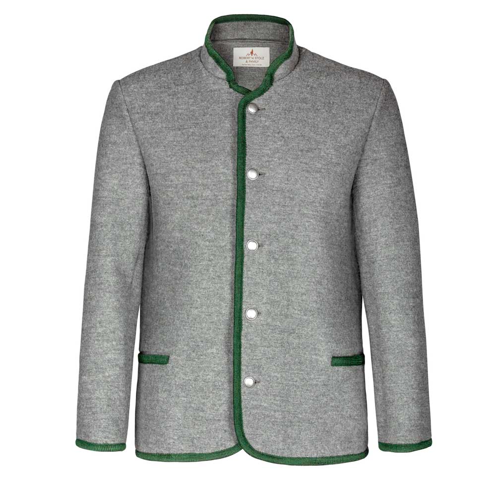 grey wool blazer mens