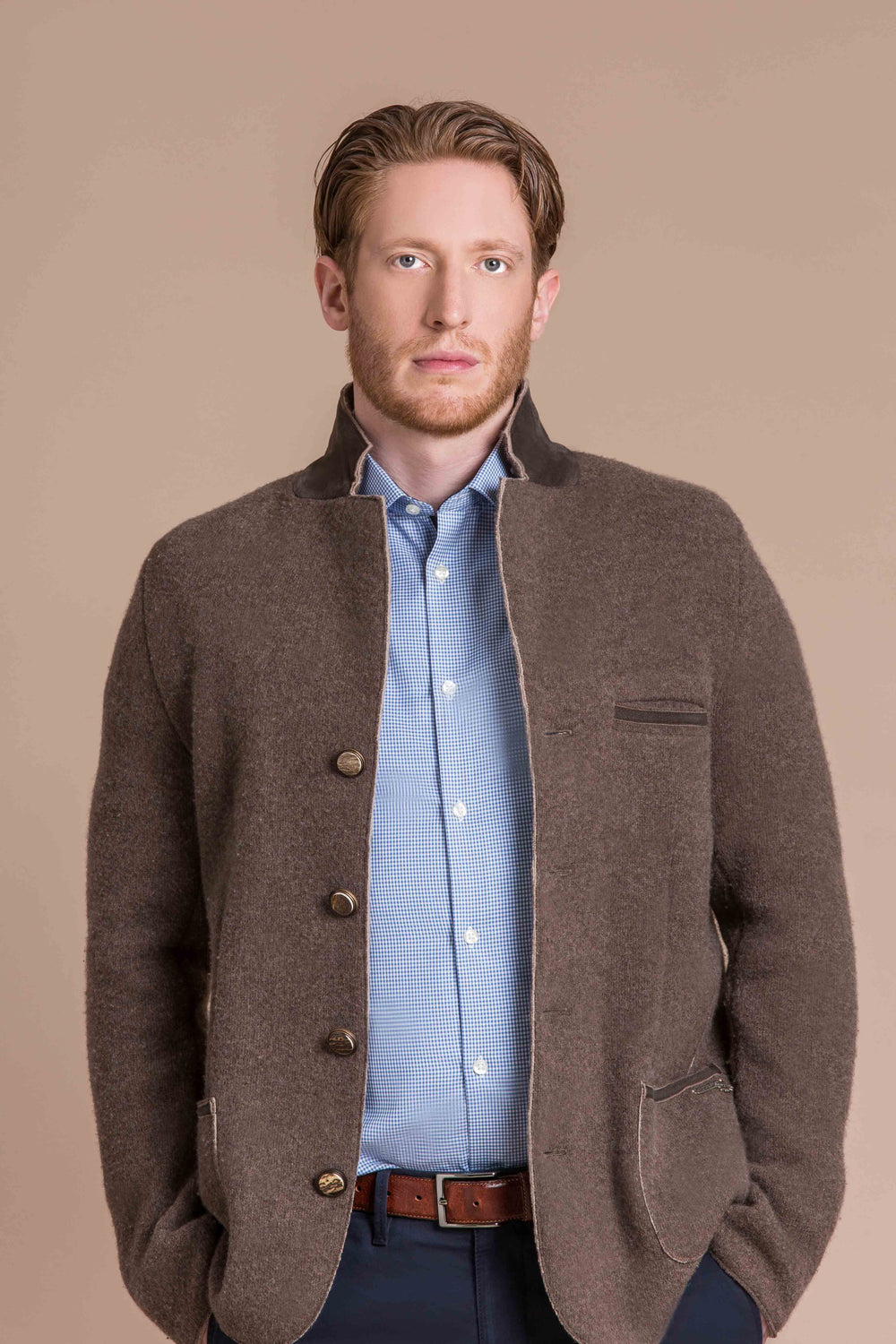 Shop Traditional Austrian Loden Jacket | Men's Boiled Wool Coats - RWS ...