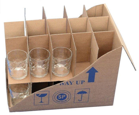 Mug And Glass Packing - Box - Glass/Mug Inserts & Dividers - 30 Cells