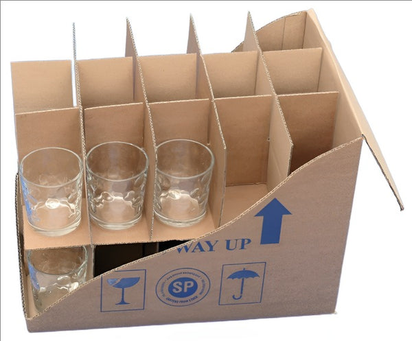 Box Glass Mug Inserts Dividers 30 Cells Bags Of Room