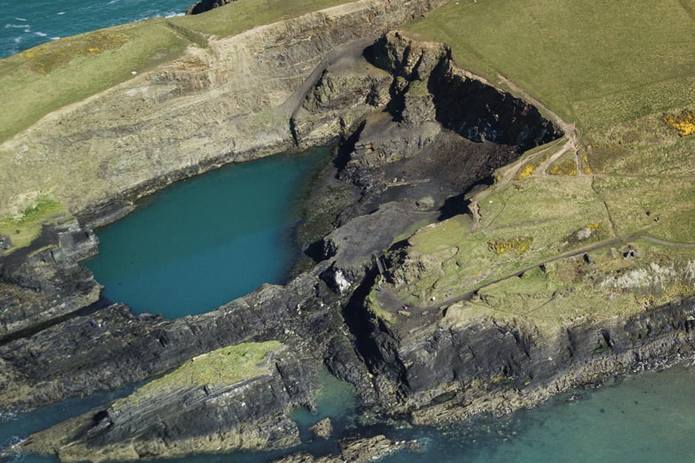 7 best wild swimming locations in the UK - Blue Lagoon, Pembrokeshire, Wales