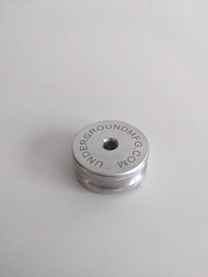 Underground Manufacturing 1-Hole 7075 Aluminum Simple Replacement Spool - Elevated Climbing