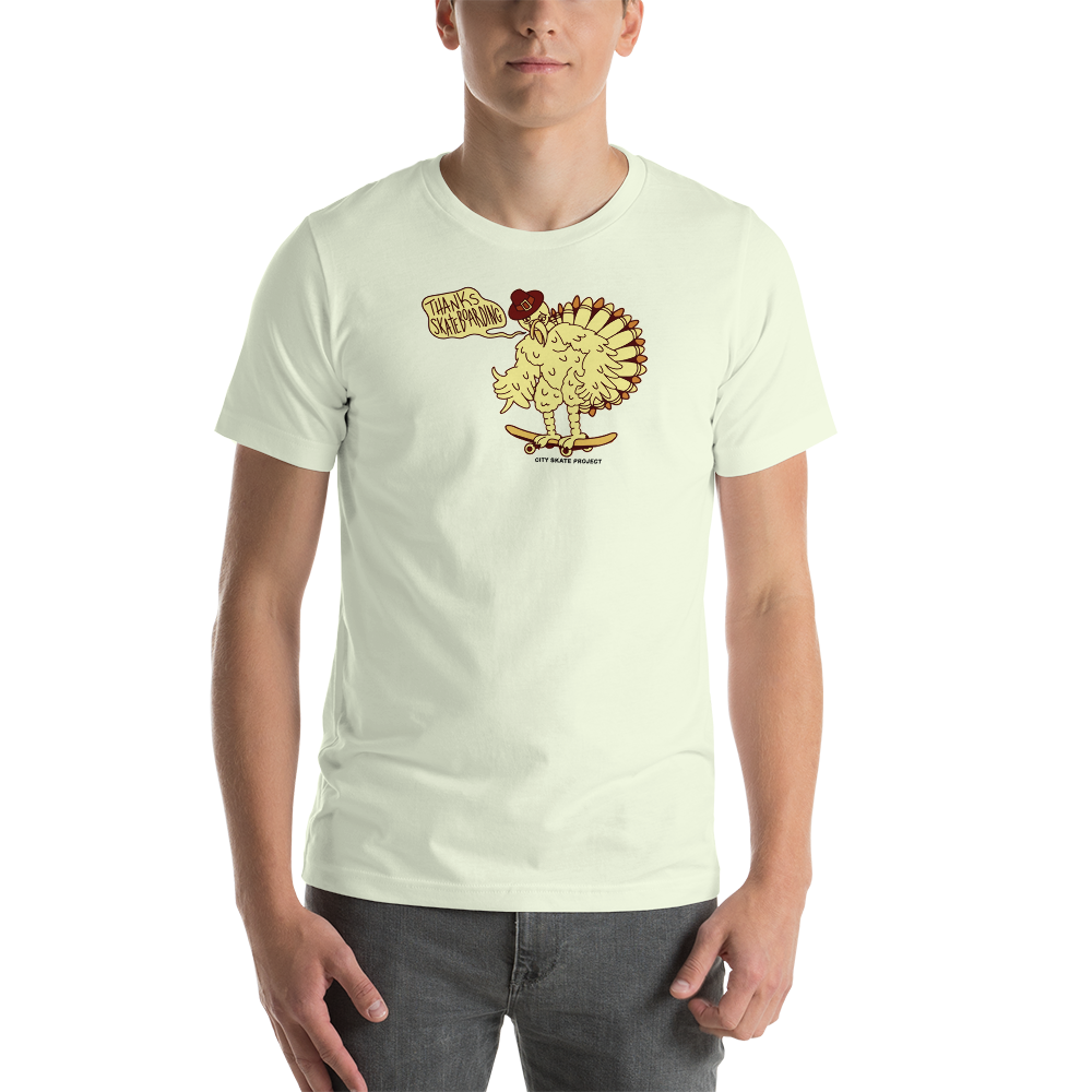 Turkey Skate Short-Sleeve Unisex T-Shirt
