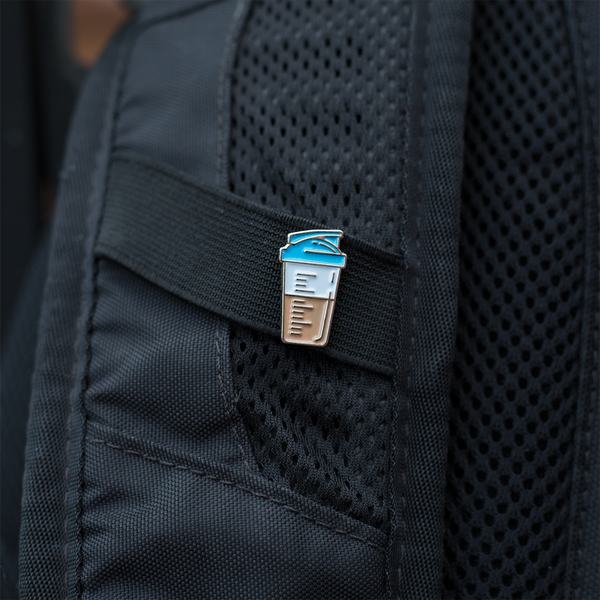 Protein Shaker Pin – Reppin Pins