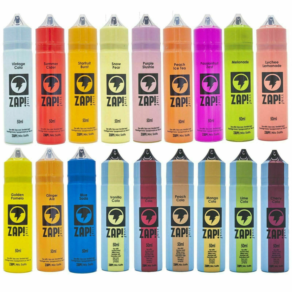 Zap Juice 60ml Premium e Liquid 70/30 VG/PG Short-fill