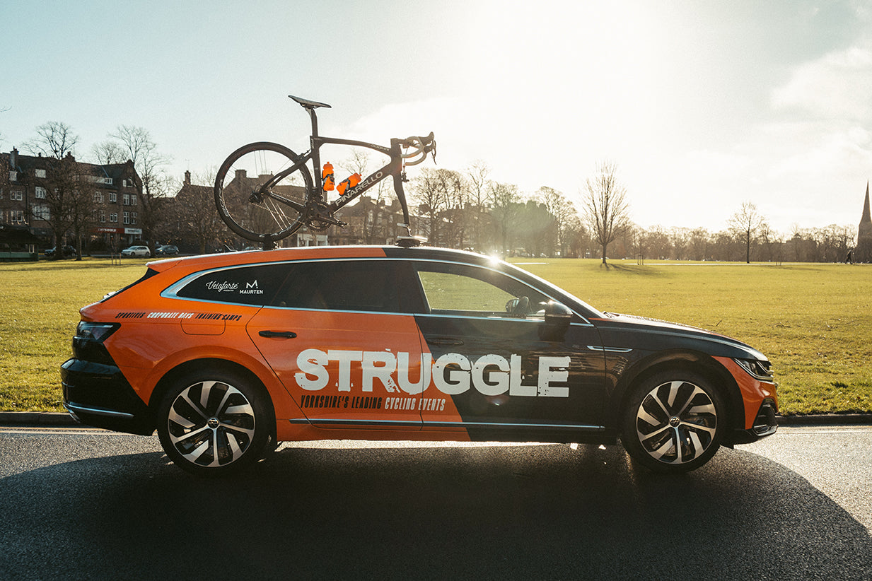 Struggle Cycling Events Support Car Yorkshire