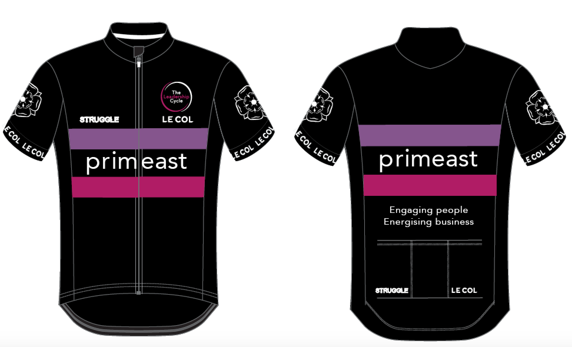 Le Col custom corporate cycling jersey