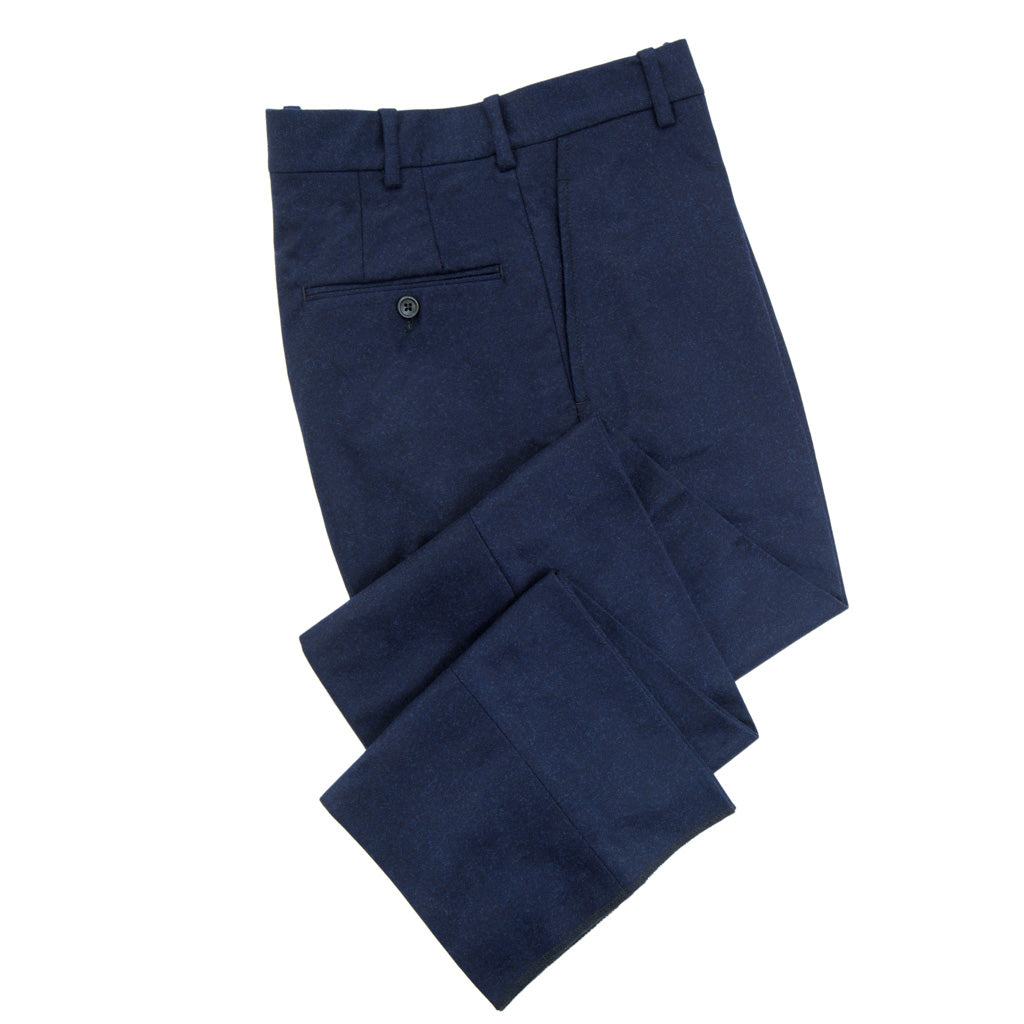 Mens blue super 120's wool trousers – Dapper Classics®