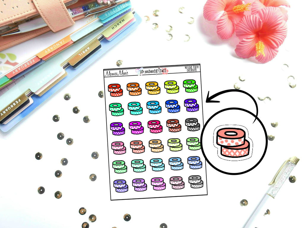 Washi Tape  Special Themes (Old Releases) – xoMamaPlans