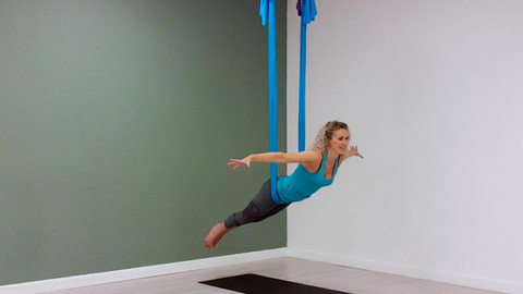 Hip Balance Natalie Aerial Yoga