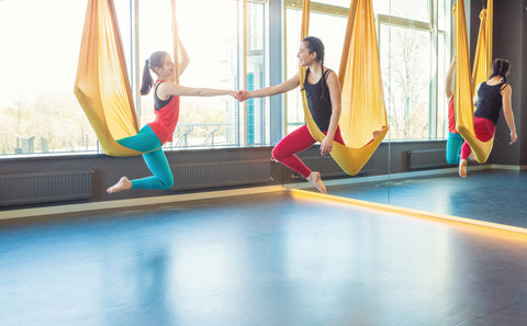 Quality Time in Aerial Yoga