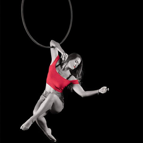 Uplift Active Aerial Hoop Photo from @float.fly.create