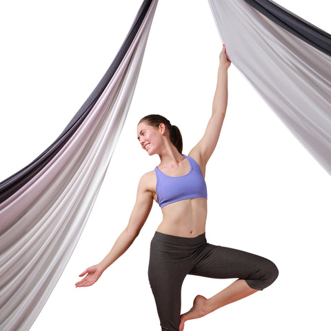 blackwhite ombre aerial silks uplift active