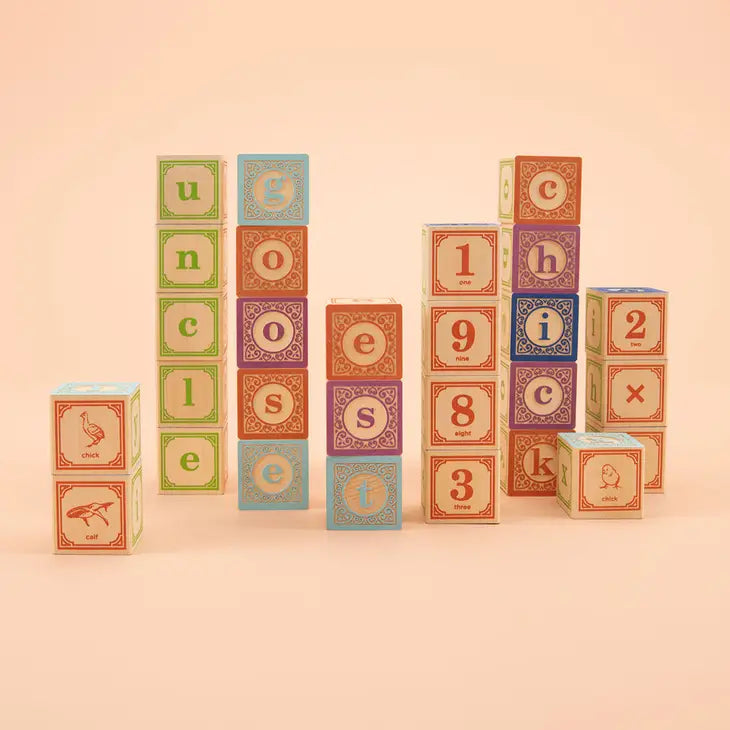 Classic Lowercase abc Blocks