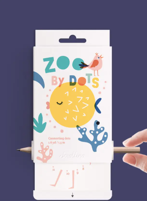 Scrollino Zoo by Dots Pack