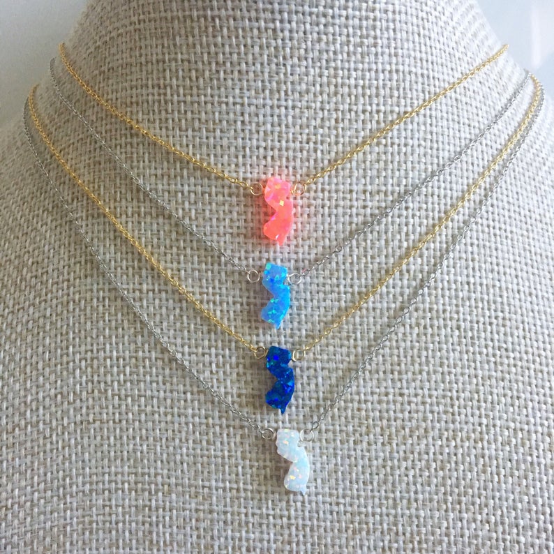 new jersey opal necklace