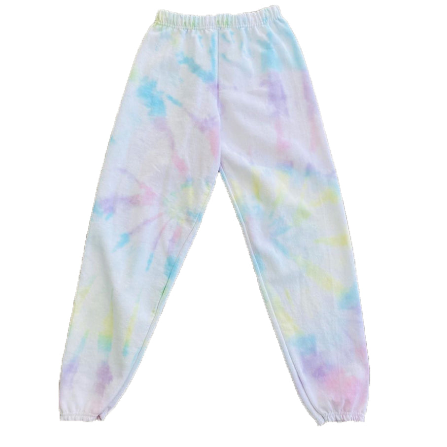 rainbow tie dye sweatpants