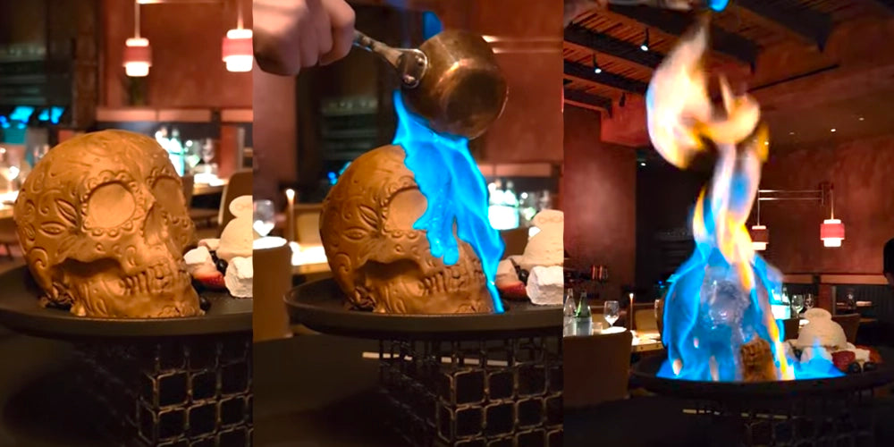 The Flaming Skull at CHICA, Las Vegas, NV