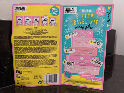 JiinJu - 5 Step Travel Kit Back