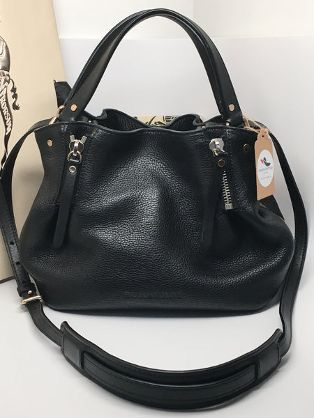 burberry small maidstone leather satchel