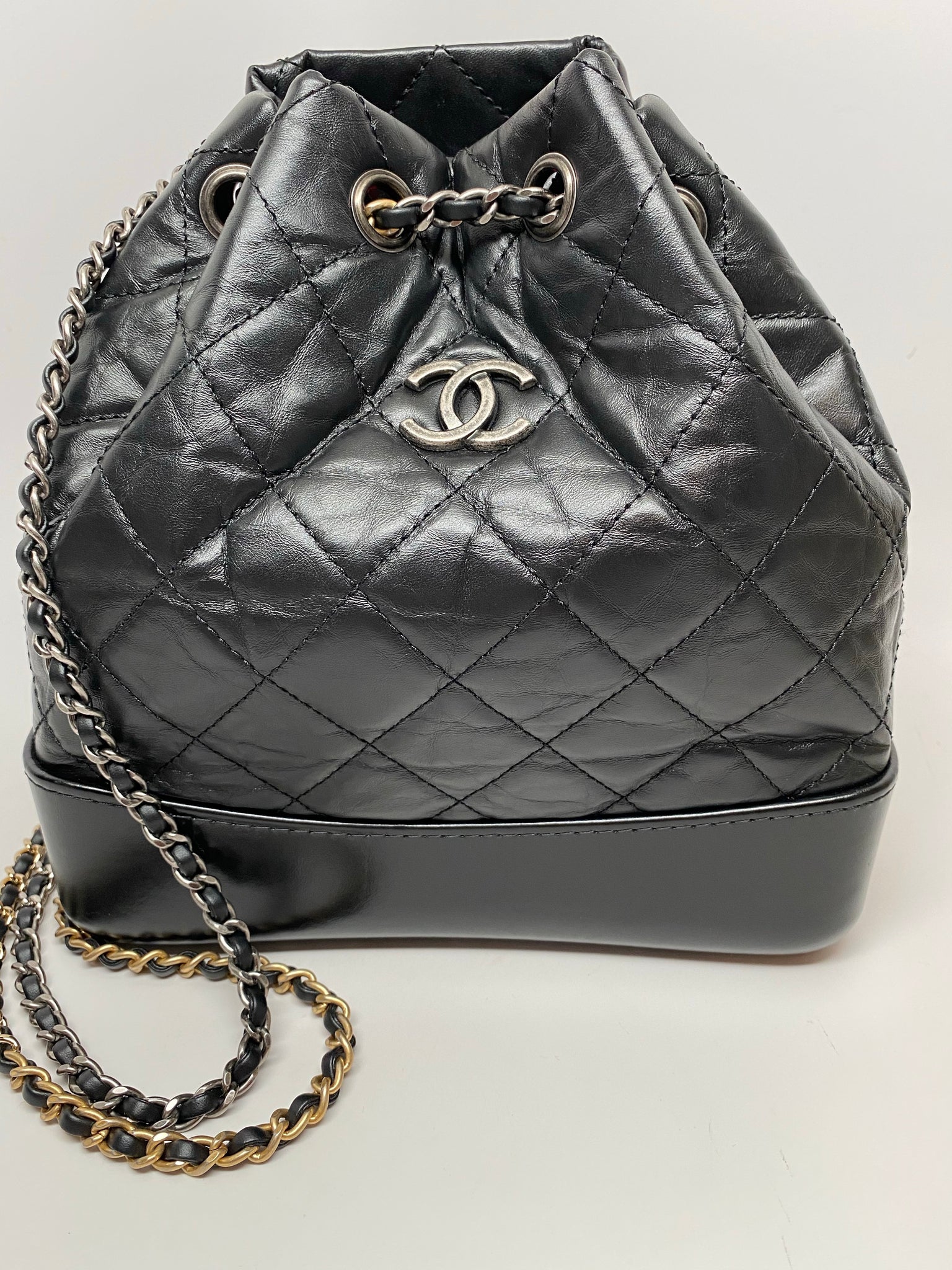 Chanel Small Gabrielle Backpack In Black Hebster Boutique