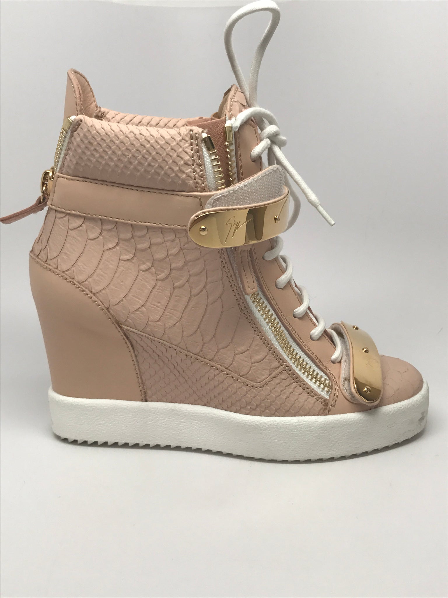 giuseppe zanotti jennifer wedge sneakers