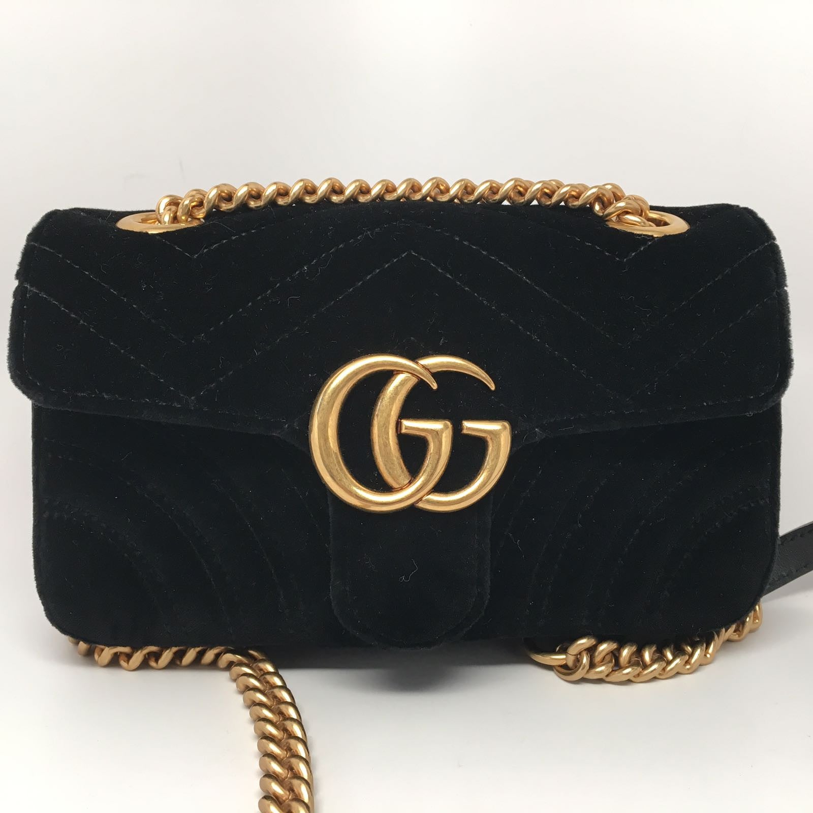 Gucci Marmont Matelasse Mini Bag Velvet | SEMA Data Co-op