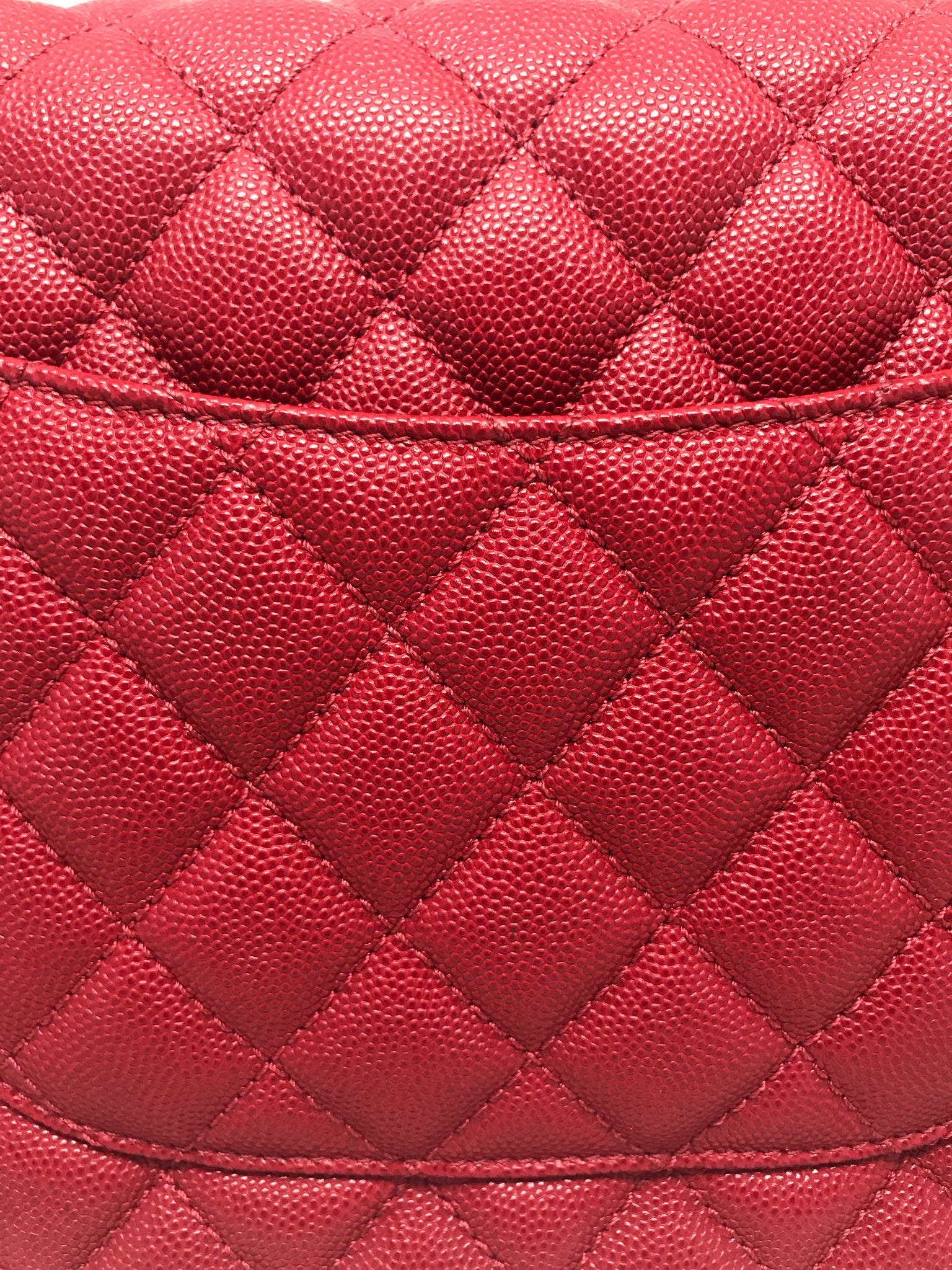 CHANEL COCO HANDLE RED - MEDIUM FLAP BAG – Hebster Boutique