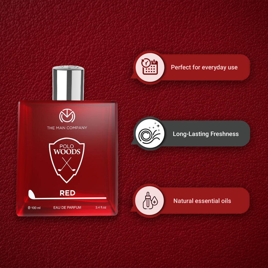 Polo Woods Red & Free Privilege Intense – The Man Company