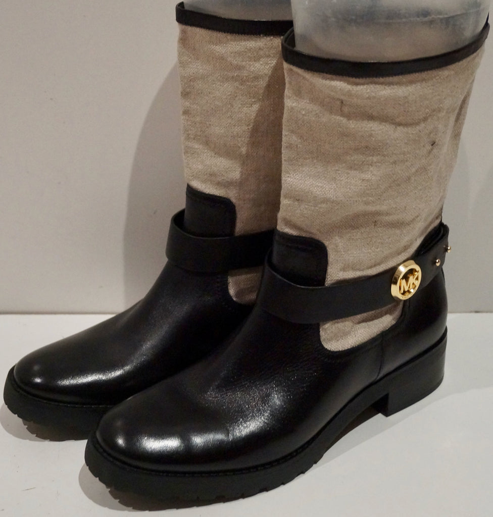 michael kors women's leather boots