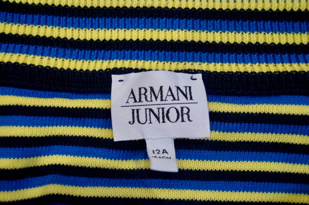 armani boys jumper