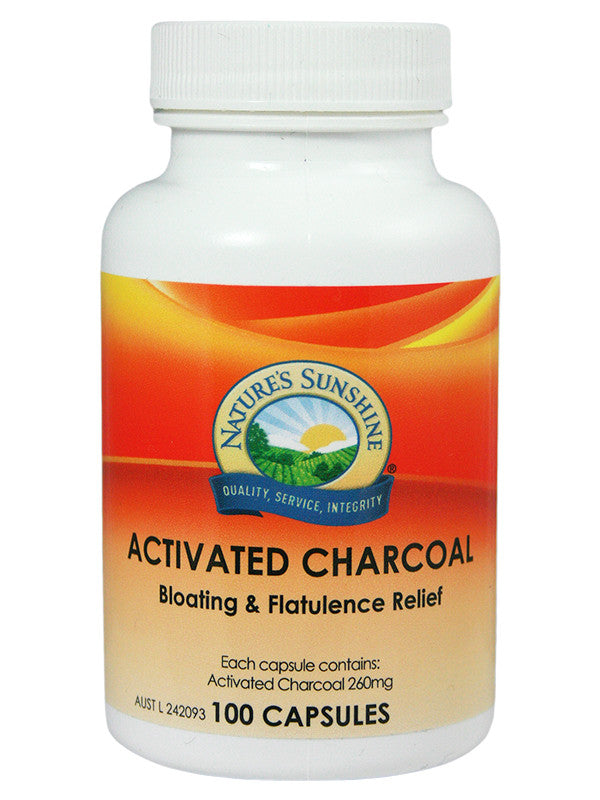 Beat Bloating and wind with Activated Charcoal - Nature's Sunshine ...