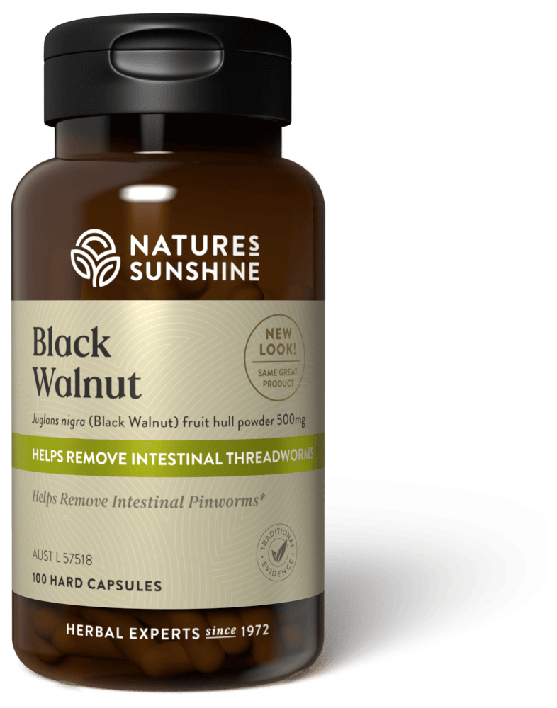 bottle of Nature's Sunshine Black Walnut