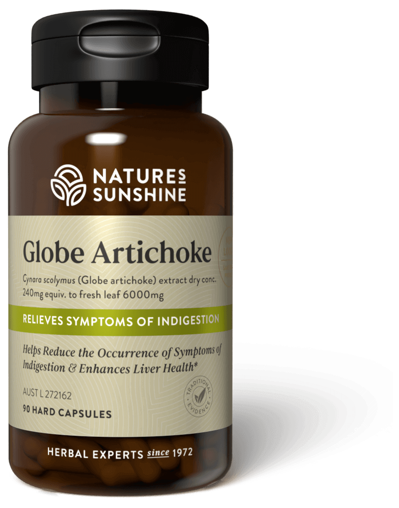 bottle of Nature's Sunshine Globe Artichoke