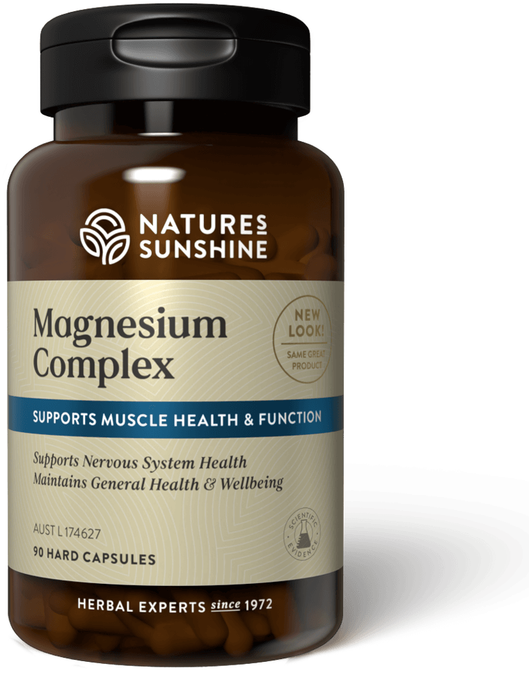 bottle of Nature's Sunshine Magnesium Complex