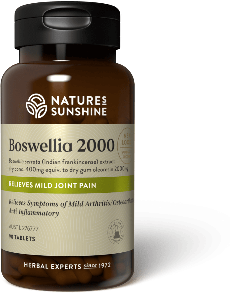 bottle of Nature's Sunshine Boswellia 2000