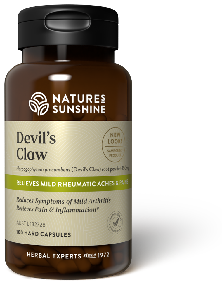bottle of Nature's Sunshine Devil's Claw