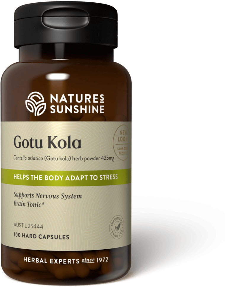 bottle of Nature's Sunshine Gotu Kola