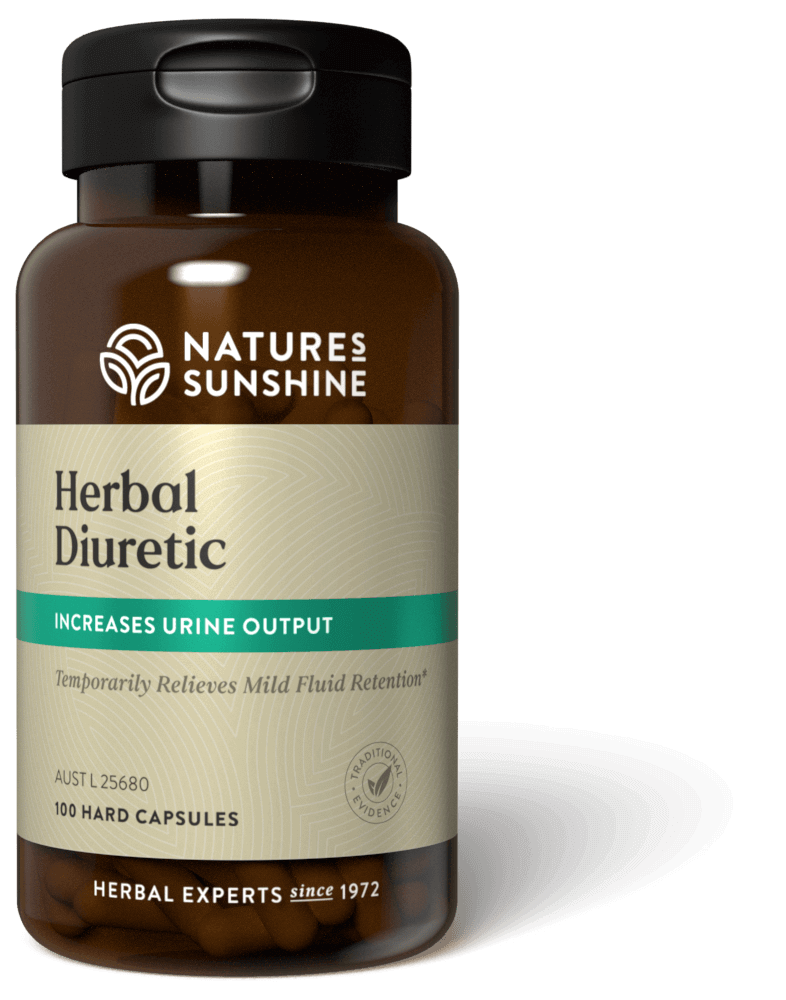 bottle of Nature's Sunshine Herbal Diuretic