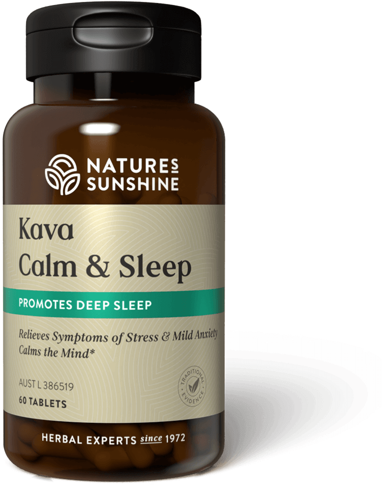 bottle of Nature's Sunshine Kava Calm & Sleep