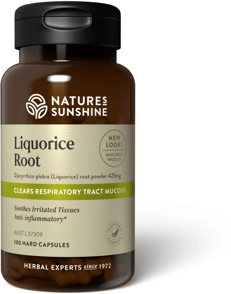 bottle of Nature's Sunshine Liquorice Root