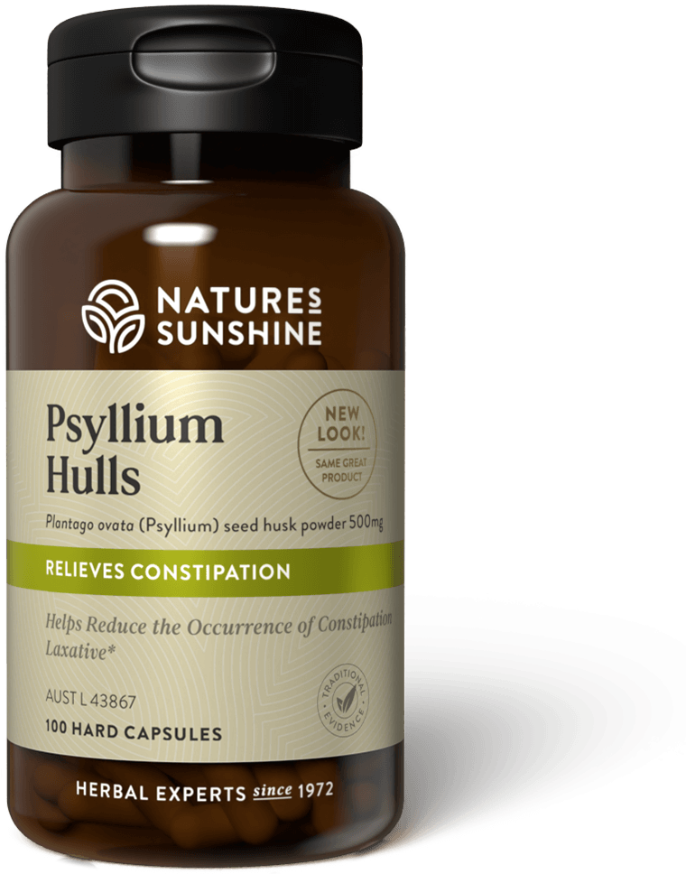 Bottle of Nature's Sunshine Psyllium Hulls