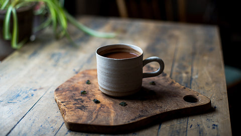 cup of ceremonial cacao