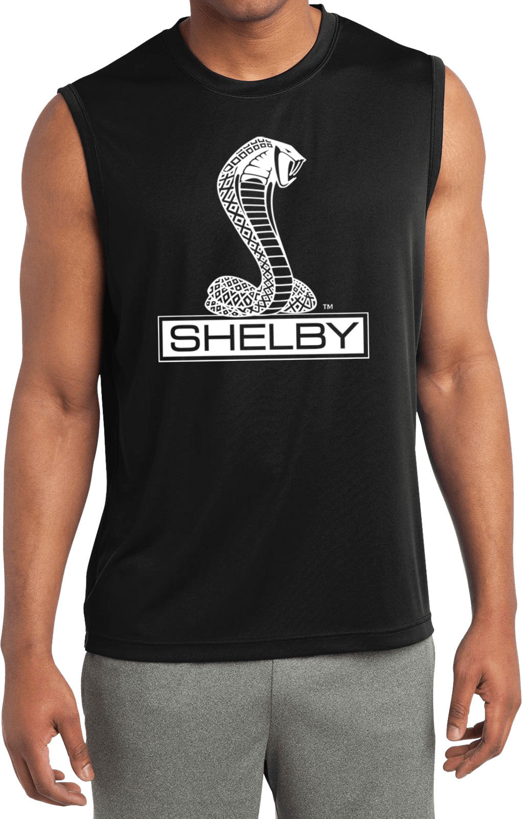 Ford Mustang T-shirt Shelby Cobra Sleeveless Competitor Tee