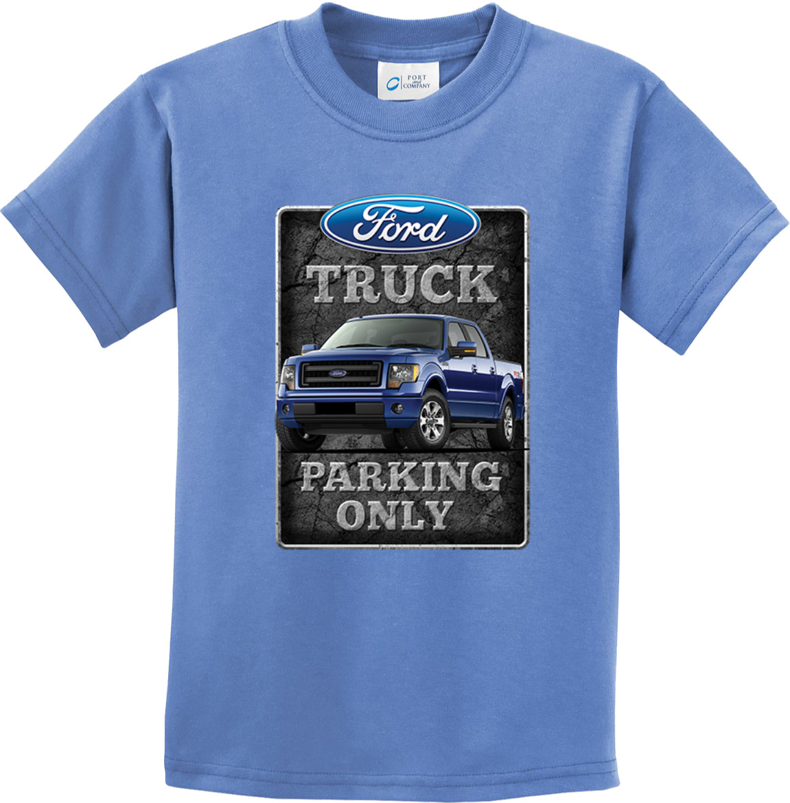 Kids Ford Truck T-shirt Parking Sign Youth Tee