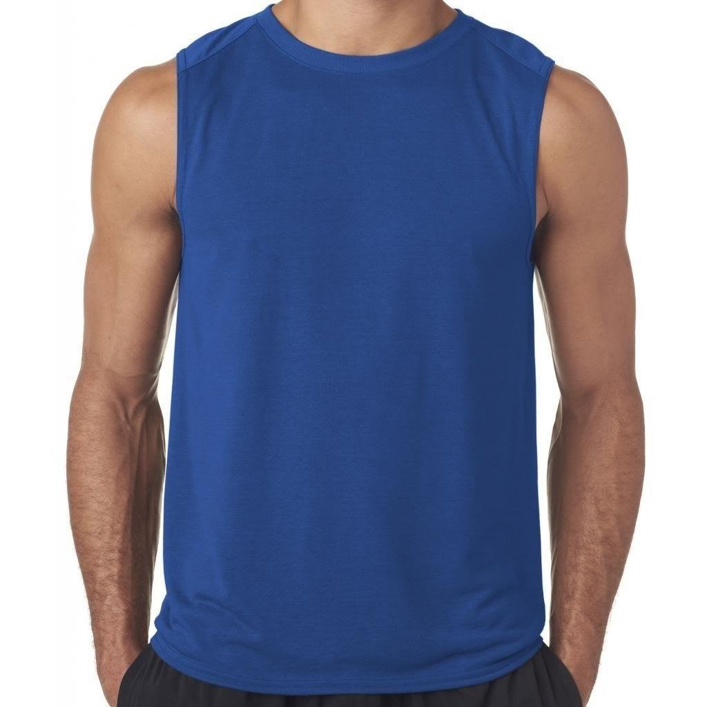 Yoga Clothing for You Mens Moisture-wicking Muscle Tank Top