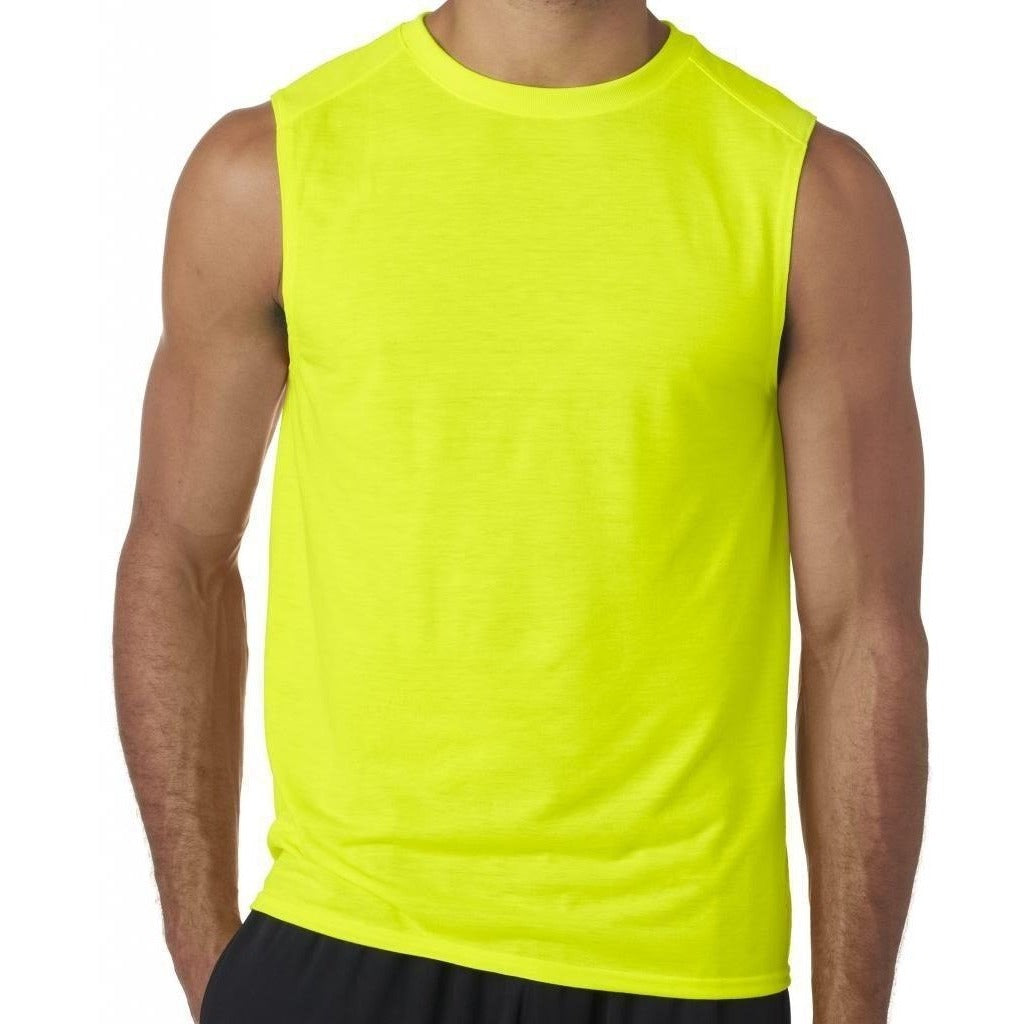 Yoga Clothing for You Mens Moisture-wicking Muscle Tank Top