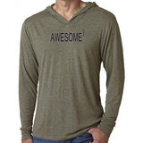 Mens Awesome Cubed Lightweight Hoodie Tee Shirt - Yoga Clothing for You - 4