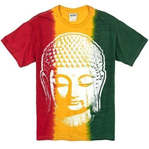 Mens Big Buddha Head Tee Shirt