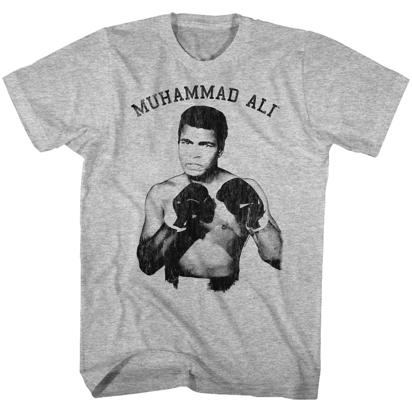 Muhammad Ali T-Shirt Ready To Box Grey Heather Tee